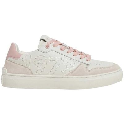 Pepe Jeans Camden Rise W, Baskets Femme, Blanc (Blanc), 8 - Publicité Pepe Jeans Camden Rise W, Baskets Femme, Blanc (Blanc), 8 - Publicité