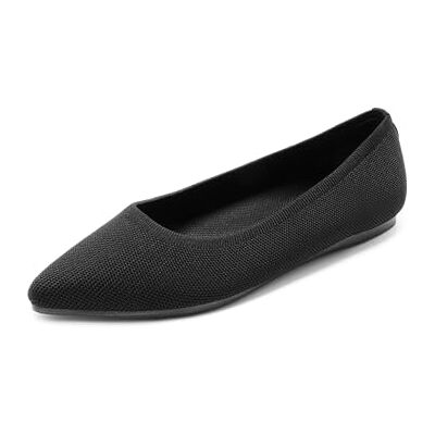 DREAM PAIRS Ballerines Femme à Bout Pointu Chaussures Plates Respirantes Confortables Slip-on Légeres Style Minimaliste,Size 41.5,Noir,DWUMFA2525 - Publicité DREAM PAIRS Ballerines Femme à Bout Pointu Chaussures Plates Respirantes Confortables Slip-on Légeres Style Minimaliste,Size 41.5,Noir,DWUMFA2525 - Publicité