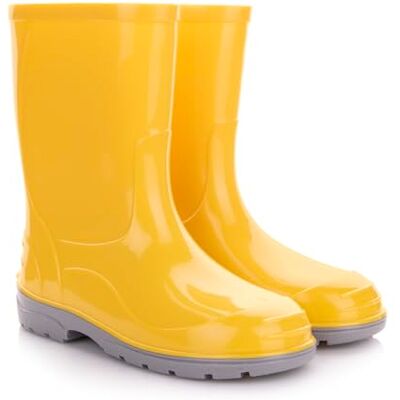 Lemigo Bottes de Pluie pour Enfants Filles et Garçons Chaussures de Pluie OLI 20-35 EU (Jaune, Système Taille Chaussures EU, Enfant de moins de 5 ans, Numérique, Moyen, 21) - Publicité Lemigo Bottes de Pluie pour Enfants Filles et Garçons Chaussures de Pluie OLI 20-35 EU (Jaune, Système Taille Chaussures EU, Enfant de moins de 5 ans, Numérique, Moyen, 21) - Publicité