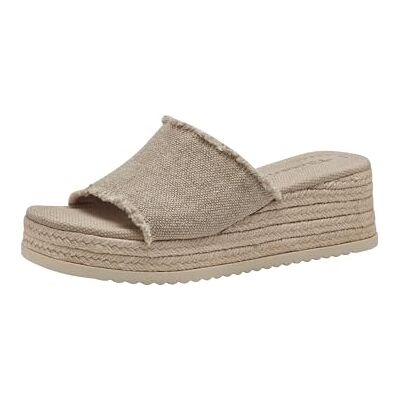 Tamaris Femme Damen 1-27232-42 Sandale Plate, Beige, 40 EU - Publicité Tamaris Femme Damen 1-27232-42 Sandale Plate, Beige, 40 EU - Publicité