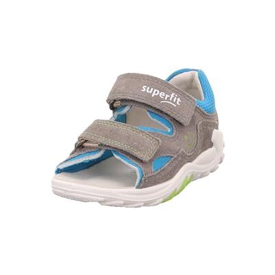 Superfit Flow Sandale, Gris/Turquoise 2000, 19 EU Large - Publicité Superfit Flow Sandale, Gris/Turquoise 2000, 19 EU Large - Publicité