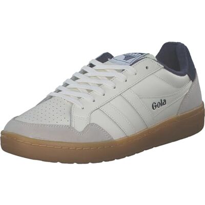 Gola Homme Eagle 86, Blanc cassé/bleu marine/gomme, 9 - Publicité Gola Homme Eagle 86, Blanc cassé/bleu marine/gomme, 9 - Publicité