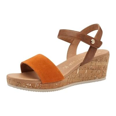 MARCO TOZZI Femme Sandale , Orange, 41 EU - Publicité MARCO TOZZI Femme Sandale , Orange, 41 EU - Publicité