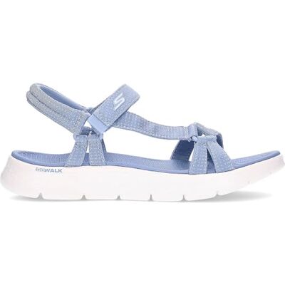 Skechers Femme Go Walk Flex Sublime Shopping-feed;mujer;sandalias-mujer, Blue Textile, 36 EU - Publicité Skechers Femme Go Walk Flex Sublime Shopping-feed;mujer;sandalias-mujer, Blue Textile, 36 EU - Publicité
