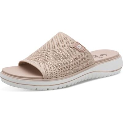 Jana Femme Coshy Mule Flat Sandale Plate, Poudre, 38 EU - Publicité Jana Femme Coshy Mule Flat Sandale Plate, Poudre, 38 EU - Publicité