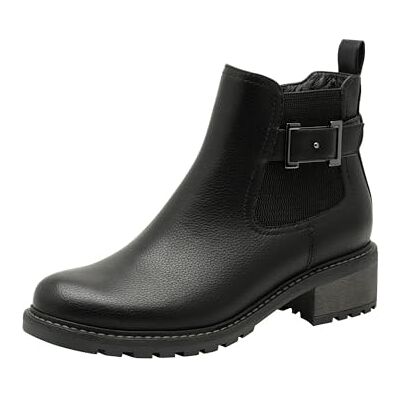 Jana bottines femme petit talon vegan, Black, 37 EU - Publicité Jana bottines femme petit talon vegan, Black, 37 EU - Publicité