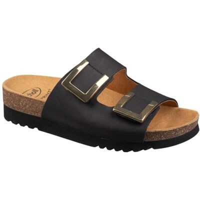 Scholl Femme Monterey 2 Straps Racine Accueil Femme Chaussures-femme Mules, Noir, 38 EU - Publicité Scholl Femme Monterey 2 Straps Racine Accueil Femme Chaussures-femme Mules, Noir, 38 EU - Publicité