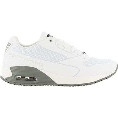 Oxypas Ela ESD SRC Chaussures de travail professionnelles pour femme, blanc/gris clair, taille 41 EU - Publicité Oxypas Ela ESD SRC Chaussures de travail professionnelles pour femme, blanc/gris clair, taille 41 EU - Publicité