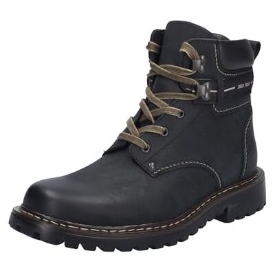 Josef Seibel Adelboden, Bottes Rangers Homme Noir (600 Schwarz), 48 EU - Publicité Josef Seibel Adelboden, Bottes Rangers Homme Noir (600 Schwarz), 48 EU - Publicité