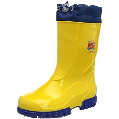 Spirale Garçon Yappi Botte de pluie, Jaune, 23 EU - Publicité Spirale Garçon Yappi Botte de pluie, Jaune, 23 EU - Publicité