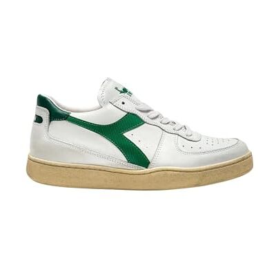 Diadora Mi Bask Low Use, Sneakers Hautes Mixte, Blanc, 44 - Publicité Diadora Mi Bask Low Use, Sneakers Hautes Mixte, Blanc, 44 - Publicité