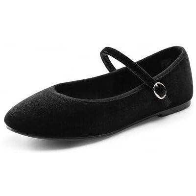 DREAM PAIRS Ballerines Mary Jane Femme Classiques, Chaussures Plates Confortables à Enfiler, Style Élégant et Polyvalent pour Travail et Quotidien,Size 41,Noir,SDFA2441W - Publicité DREAM PAIRS Ballerines Mary Jane Femme Classiques, Chaussures Plates Confortables à Enfiler, Style Élégant et Polyvalent pour Travail et Quotidien,Size 41,Noir,SDFA2441W - Publicité