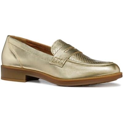 Geox Femme D Jaylon 2 A Flâneur, Lt Gold, 38.5 EU - Publicité Geox Femme D Jaylon 2 A Flâneur, Lt Gold, 38.5 EU - Publicité