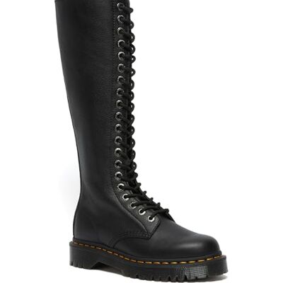 Dr. Martens 20 Eye Boot, Rangers, Black Pisa, - Publicité Dr. Martens 20 Eye Boot, Rangers, Black Pisa, - Publicité