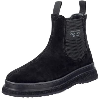 GANT Homme Blistown Bottine Chelsea, Noir, 44 EU - Publicité GANT Homme Blistown Bottine Chelsea, Noir, 44 EU - Publicité