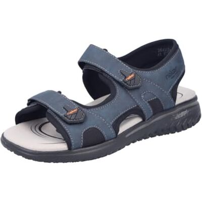 Rieker Sandales de trekking pour homme, bleues, 45 EU - Publicité Rieker Sandales de trekking pour homme, bleues, 45 EU - Publicité