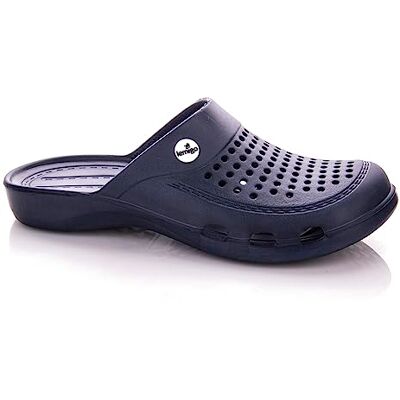 Lemigo Femmes Hommes EVA Chaussures de Bain Pantoufles Mules d'été Sabots Respirants 36-46 EU (Bleu Marine, EU_Footwear_Size_System, Adult, Numeric, Medium, Numeric_36) - Publicité Lemigo Femmes Hommes EVA Chaussures de Bain Pantoufles Mules d'été Sabots Respirants 36-46 EU (Bleu Marine, EU_Footwear_Size_System, Adult, Numeric, Medium, Numeric_36) - Publicité