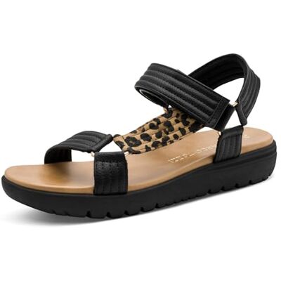 MARCO TOZZI Femme Sandale semelle intérieure Feel Me douce Végane doublure douce Confortable, noir (BLACK COMB), 39 EU - Publicité MARCO TOZZI Femme Sandale semelle intérieure Feel Me douce Végane doublure douce Confortable, noir (BLACK COMB), 39 EU - Publicité