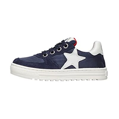 Naturino Hess Zip, Baskets Enfant 0-24, Bleu Marine Blanc, 32 EU - Publicité Naturino Hess Zip, Baskets Enfant 0-24, Bleu Marine Blanc, 32 EU - Publicité