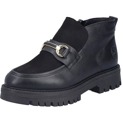 Rieker Bottines courtes pour femme Noir Pointure 37 EU, Noir, 37 EU - Publicité Rieker Bottines courtes pour femme Noir Pointure 37 EU, Noir, 37 EU - Publicité