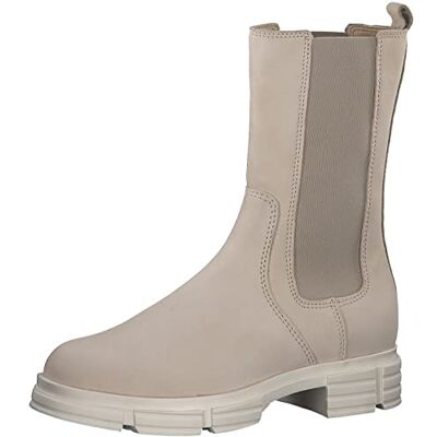s.Oliver Femme Bottine Chelsea, Nubuck Beige, 37 EU - Publicité s.Oliver Femme Bottine Chelsea, Nubuck Beige, 37 EU - Publicité