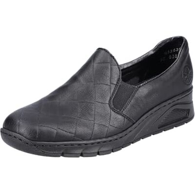 Rieker Chaussons N3363 pour Femme, Noir, 42 EU - Publicité Rieker Chaussons N3363 pour Femme, Noir, 42 EU - Publicité