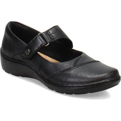 Clarks Women's Cora Gema Mary Jane Flat, Einheitsgröße Weit, Cuir Noir, 6 UK Wide - Publicité Clarks Women's Cora Gema Mary Jane Flat, Einheitsgröße Weit, Cuir Noir, 6 UK Wide - Publicité