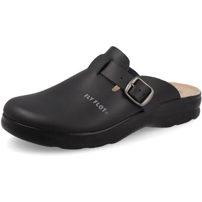 Fly Flot Mules pour Femmes, Pointure:42 EU, La Couleur:Noir - Publicité Fly Flot Mules pour Femmes, Pointure:42 EU, La Couleur:Noir - Publicité