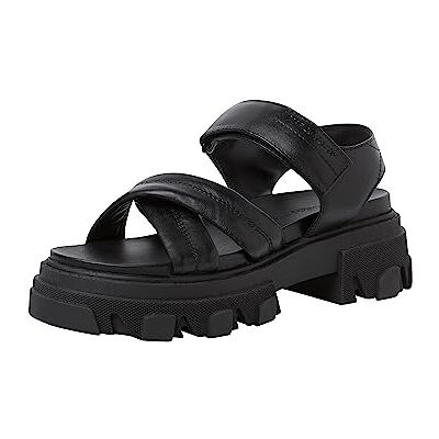 MARCO TOZZI Sandales pour femme , Noir, 39 EU - Publicité MARCO TOZZI Sandales pour femme , Noir, 39 EU - Publicité