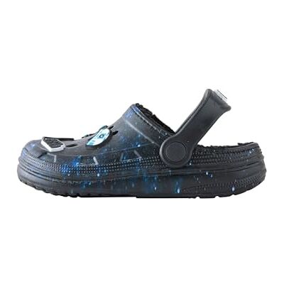 NEXT Garçon Chaussons Style Sabots Star Wars avec Doublure Chaude Black Galaxy 38 - Publicité NEXT Garçon Chaussons Style Sabots Star Wars avec Doublure Chaude Black Galaxy 38 - Publicité