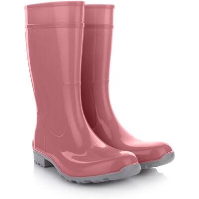 Lemigo Bottes en Caoutchouc pour Dames Imperméables Hautes Bottes de Pluie Ilse (Rose poudré, Système Taille Chaussures EU, Adulte, Numérique, Moyen, 42) - Publicité Lemigo Bottes en Caoutchouc pour Dames Imperméables Hautes Bottes de Pluie Ilse (Rose poudré, Système Taille Chaussures EU, Adulte, Numérique, Moyen, 42) - Publicité