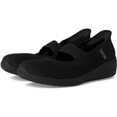 Skechers Chaussures plates Arya-Oh So Sweet pour femme avec mains libres Mary Jane, noir, 37.5 EU - Publicité Skechers Chaussures plates Arya-Oh So Sweet pour femme avec mains libres Mary Jane, noir, 37.5 EU - Publicité