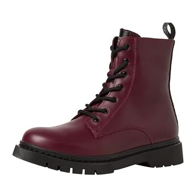 Tamaris Bottines à talon bloc pour femme, rouge, 37 EU - Publicité Tamaris Bottines à talon bloc pour femme, rouge, 37 EU - Publicité