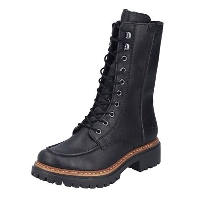 Rieker Femme 72616 Bottes à Lacets, Noir, 42 EU - Publicité Rieker Femme 72616 Bottes à Lacets, Noir, 42 EU - Publicité