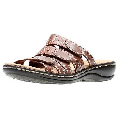 Clarks Women's Leisa Cacti Slide Sandal, Brown/Multi, 9.5 W US - Publicité Clarks Women's Leisa Cacti Slide Sandal, Brown/Multi, 9.5 W US - Publicité