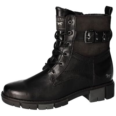 MUSTANG Bottines Femme 1443-601, Pointure:38 EU, La Couleur:Noir - Publicité MUSTANG Bottines Femme 1443-601, Pointure:38 EU, La Couleur:Noir - Publicité