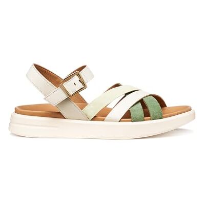 Geox Sandales pour femme D XAND 2S B Wedge LT Sable/olive Taille 39 EU - Publicité Geox Sandales pour femme D XAND 2S B Wedge LT Sable/olive Taille 39 EU - Publicité