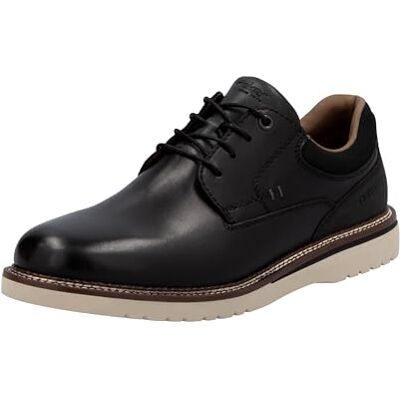 Rieker Homme 04501 Chaussures à Lacets, Noir, 44 EU - Publicité Rieker Homme 04501 Chaussures à Lacets, Noir, 44 EU - Publicité