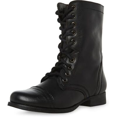 Steve Madden Troopa, Bottes Ranger Femme - Publicité Steve Madden Troopa, Bottes Ranger Femme - Publicité