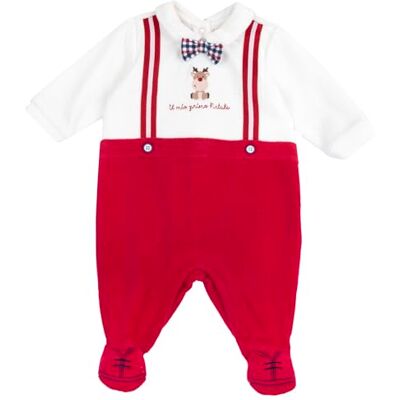 Chicco, Tutine Natale, Mixte bébé, Rouge (5), 1M, Conçu en Italie - Publicité Chicco, Tutine Natale, Mixte bébé, Rouge (5), 1M, Conçu en Italie - Publicité