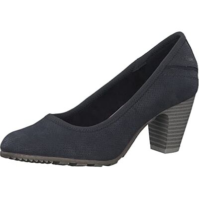 s.Oliver Escarpins pour Femme , Bleu Marine, 38 EU - Publicité s.Oliver Escarpins pour Femme , Bleu Marine, 38 EU - Publicité
