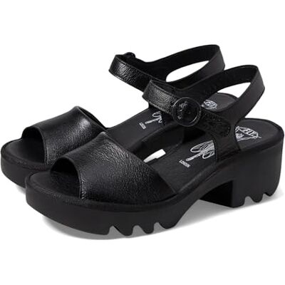 Fly London Femme TULL503FLY Sandal, Black/Black, 38 EU - Publicité Fly London Femme TULL503FLY Sandal, Black/Black, 38 EU - Publicité