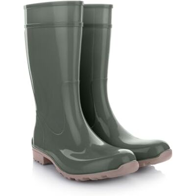 Lemigo Bottes en Caoutchouc pour Dames Imperméables Hautes Bottes de Pluie 967 Ilse (Olive, 38, Système Taille Chaussures EU, Adulte, Numérique, Moyen, 38) - Publicité Lemigo Bottes en Caoutchouc pour Dames Imperméables Hautes Bottes de Pluie 967 Ilse (Olive, 38, Système Taille Chaussures EU, Adulte, Numérique, Moyen, 38) - Publicité