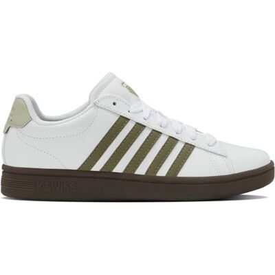 K-Swiss Homme Court Tiebreak II Basket, Blanc, 41 EU - Publicité K-Swiss Homme Court Tiebreak II Basket, Blanc, 41 EU - Publicité