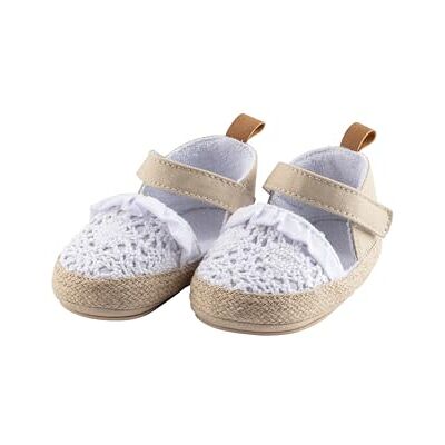 Sterntaler Bébé Fille Baby Ballerinas Spitze Ballerines, Blanc, 16 EU - Publicité Sterntaler Bébé Fille Baby Ballerinas Spitze Ballerines, Blanc, 16 EU - Publicité