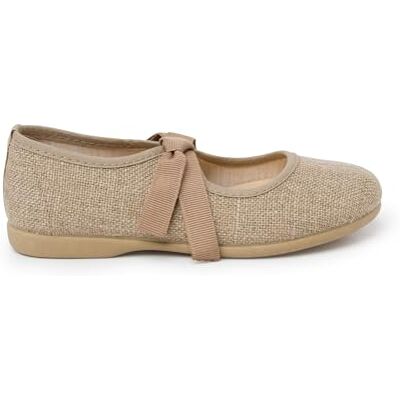Pisamonas Chaussures Babies en Lin avec Nœud Faya Taille 36 Couleur Naturel - Publicité Pisamonas Chaussures Babies en Lin avec Nœud Faya Taille 36 Couleur Naturel - Publicité