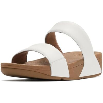 Fitflop Sandales LULU en cuir pour femme, blanc urbain, pointure 40, Blanc urbain, 41 EU - Publicité Fitflop Sandales LULU en cuir pour femme, blanc urbain, pointure 40, Blanc urbain, 41 EU - Publicité