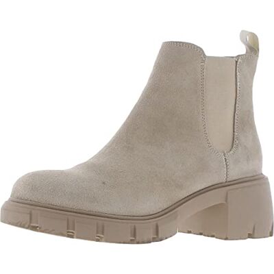 Steve Madden Femme Howler Bottine, Suède Sable, 38 EU - Publicité Steve Madden Femme Howler Bottine, Suède Sable, 38 EU - Publicité