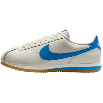 Nike Homme Cortez Sneaker, Sail Photo Blue Gum Yellow, 44 EU - Publicité Nike Homme Cortez Sneaker, Sail Photo Blue Gum Yellow, 44 EU - Publicité