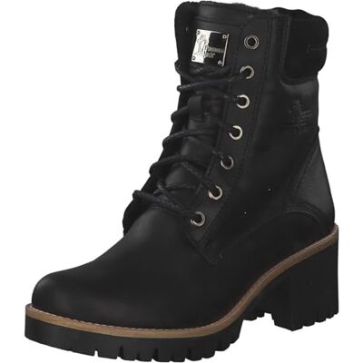 Panama Jack Phoebe, Bottes Rangers femme, Noir (Negro B17), 42 EU - Publicité Panama Jack Phoebe, Bottes Rangers femme, Noir (Negro B17), 42 EU - Publicité